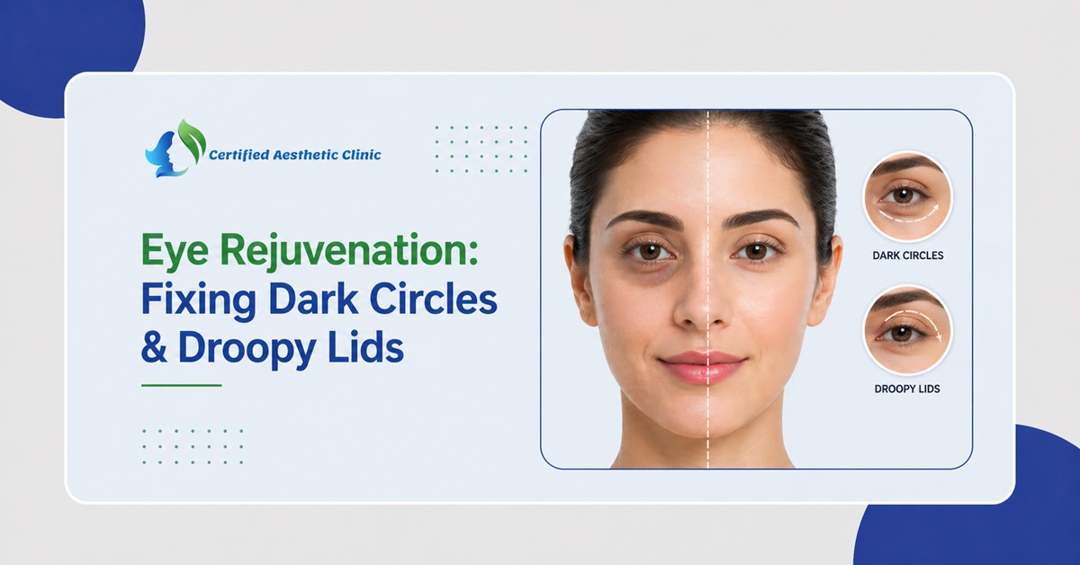 Eye Rejuvenation: Fixing Dark Circles & Droopy Lids