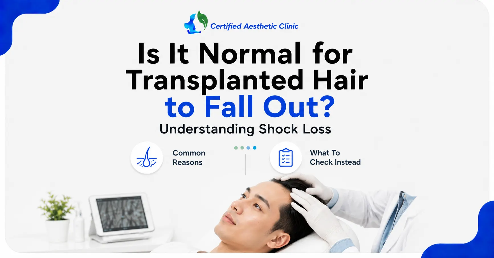 Is It Normal for Transplanted Hair to Fall Out? Understanding Shock Loss