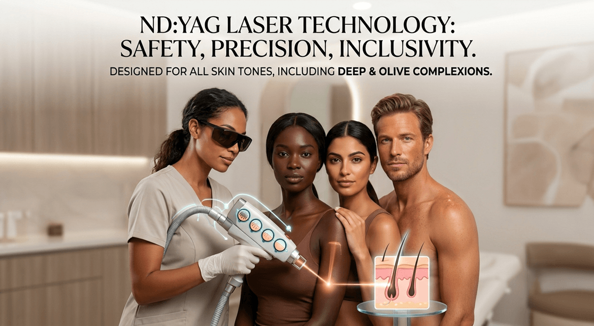 Laser Hair Removal for Dark Skin Tones in Singapore
