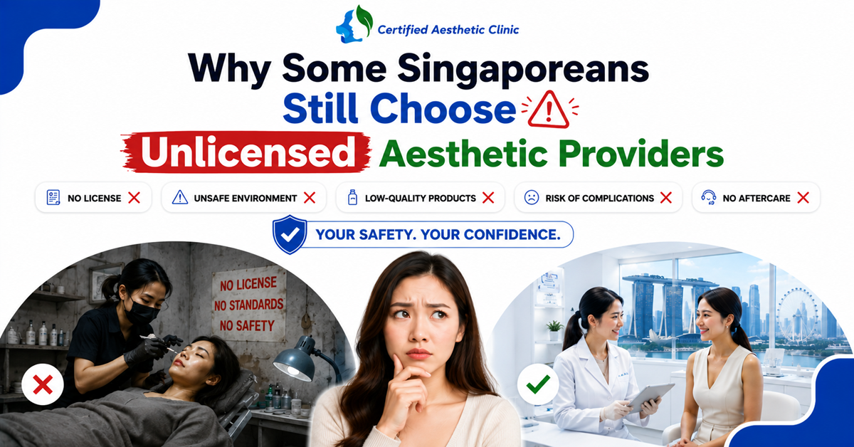 Why Some Singaporeans Still Choose Unlicensed Aesthetic Providers