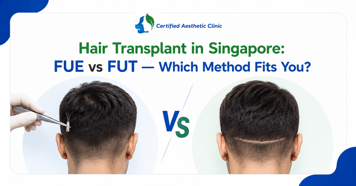 Hair Transplant in Singapore: FUE vs FUT — Which Method Fits You?