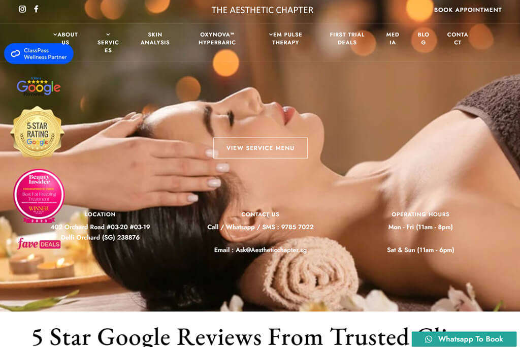 The Aesthetic Chapter Singapore